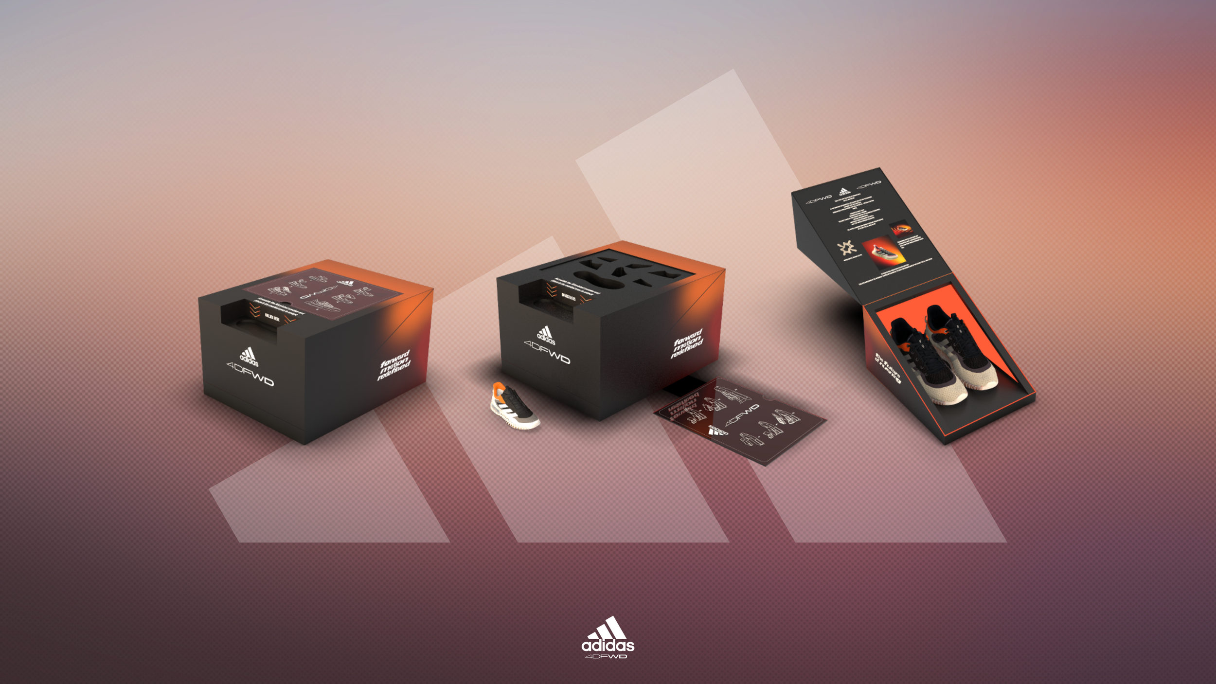 adidas 4DFWD - VIP Seeding Box Design — Natalie Wong